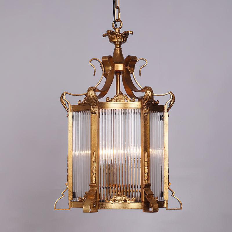 Venoryra Vintage Unique Rust Metal Chandelier - Lamp Copper