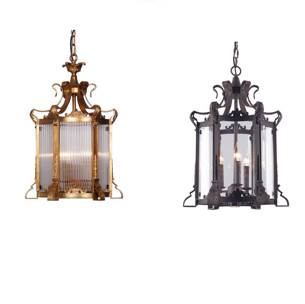 Venoryra Vintage Unique Rust Metal Chandelier - Lamp Copper