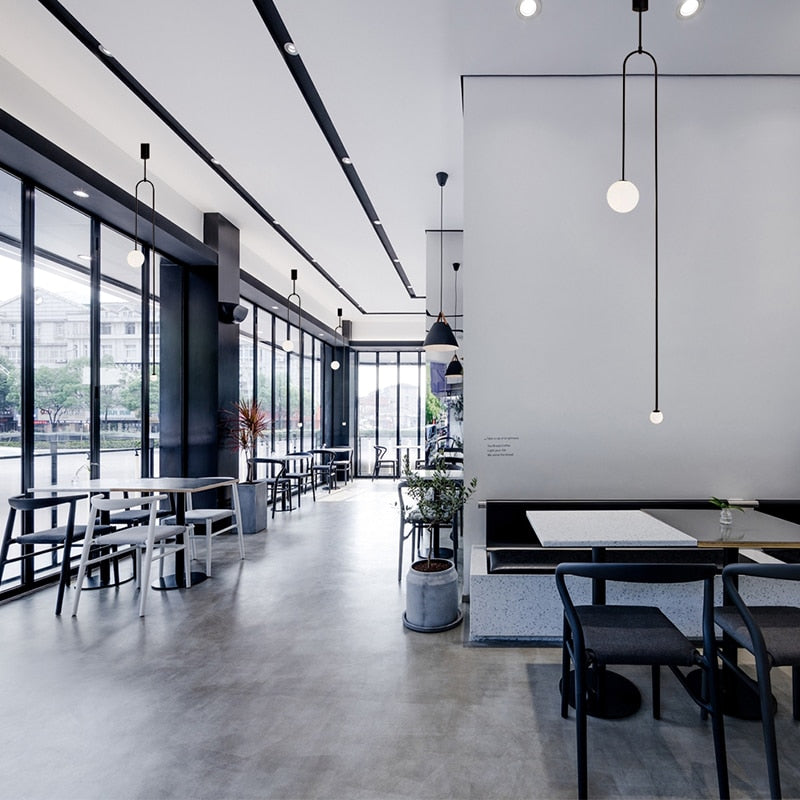 Arisha Suspension Moderne Linéaire au Design Minimaliste Salle à manger - Neutralighting
