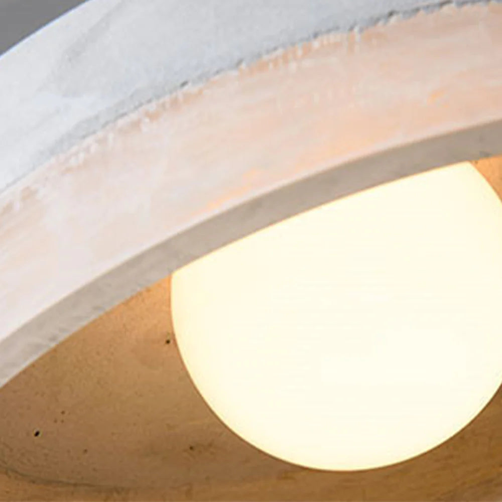 Avi Industriel LED Suspension Ciment/Résine Bar Salle À Manger - Neutralighting