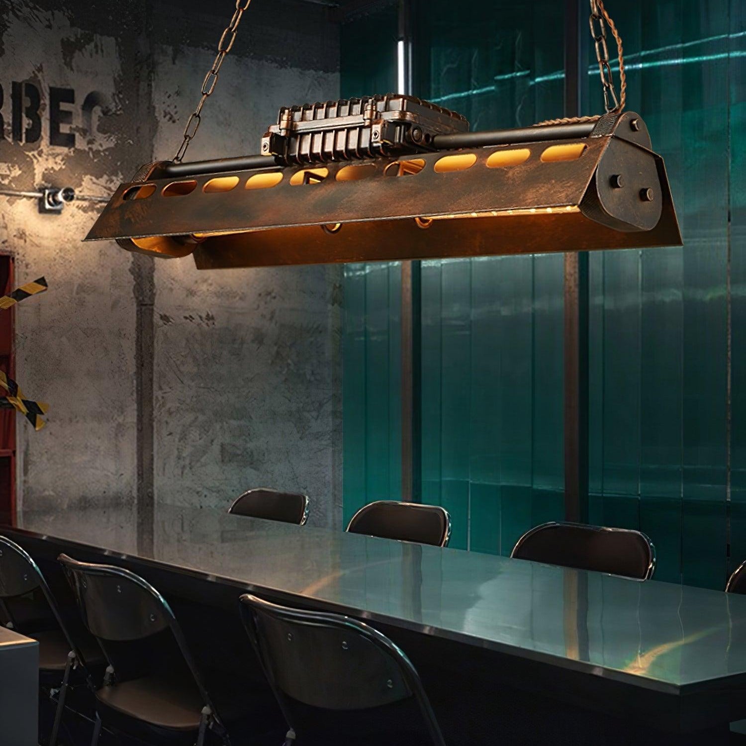 Noah Lustre Industriel Steampunk