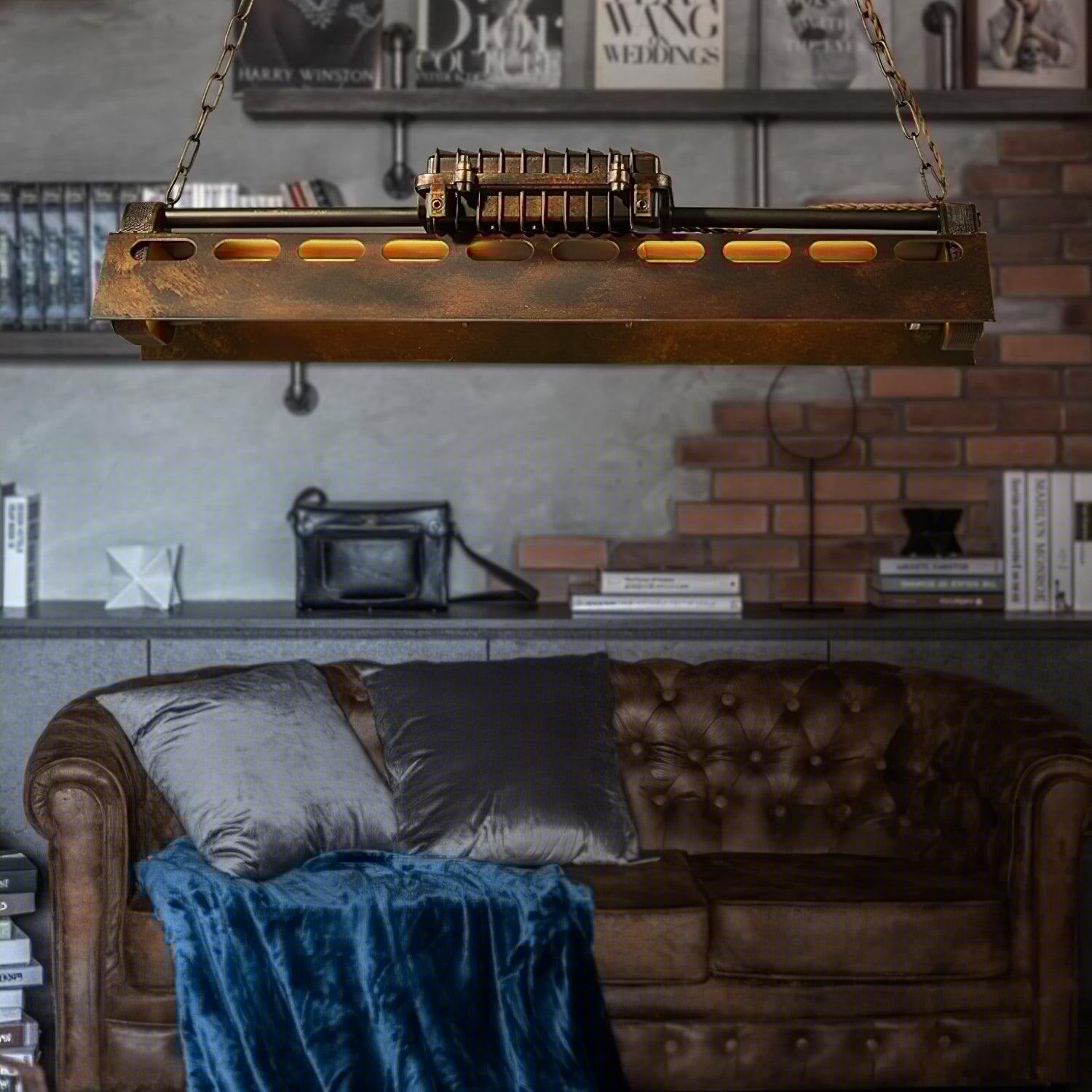 Noah Lustre Industriel Steampunk