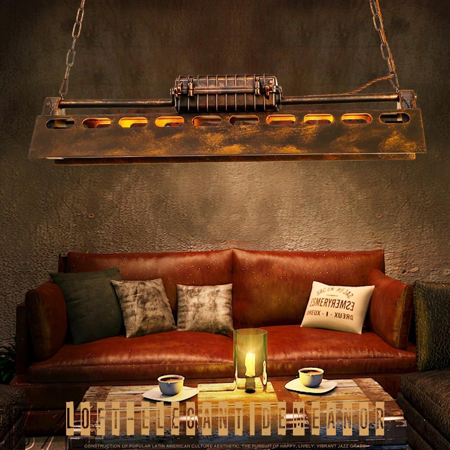 Noah Lustre Industriel Steampunk