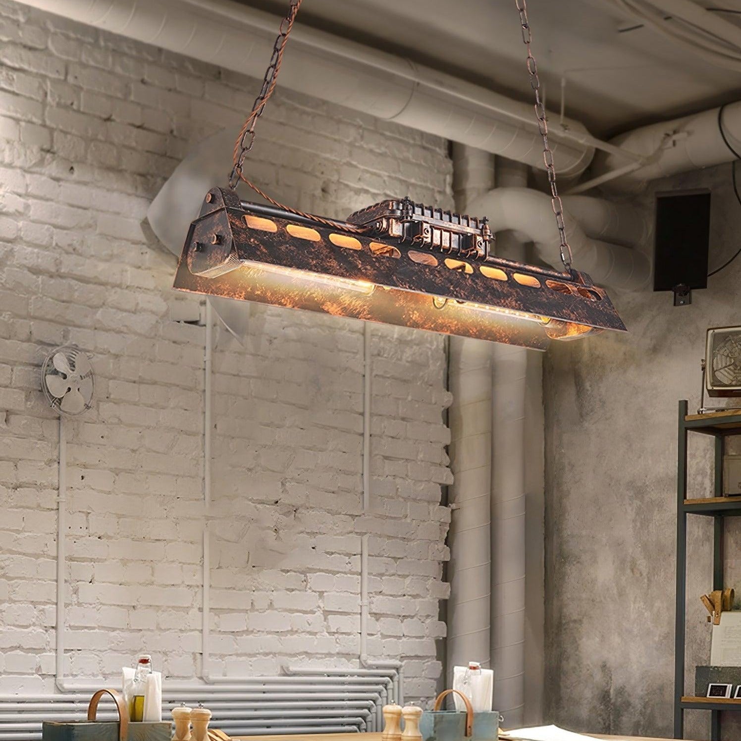 Noah Lustre Industriel Steampunk