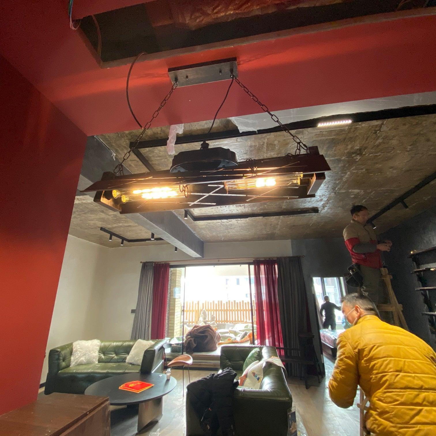 Noah Lustre Industriel Steampunk