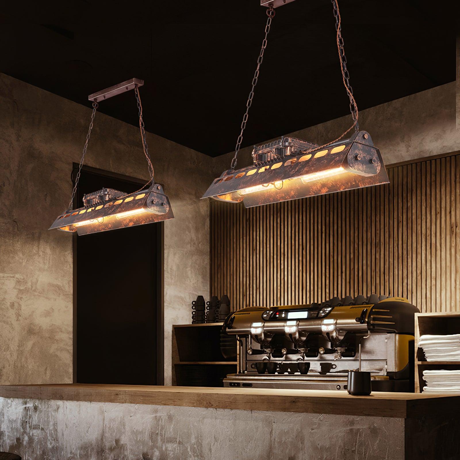 Noah Lustre Industriel Steampunk