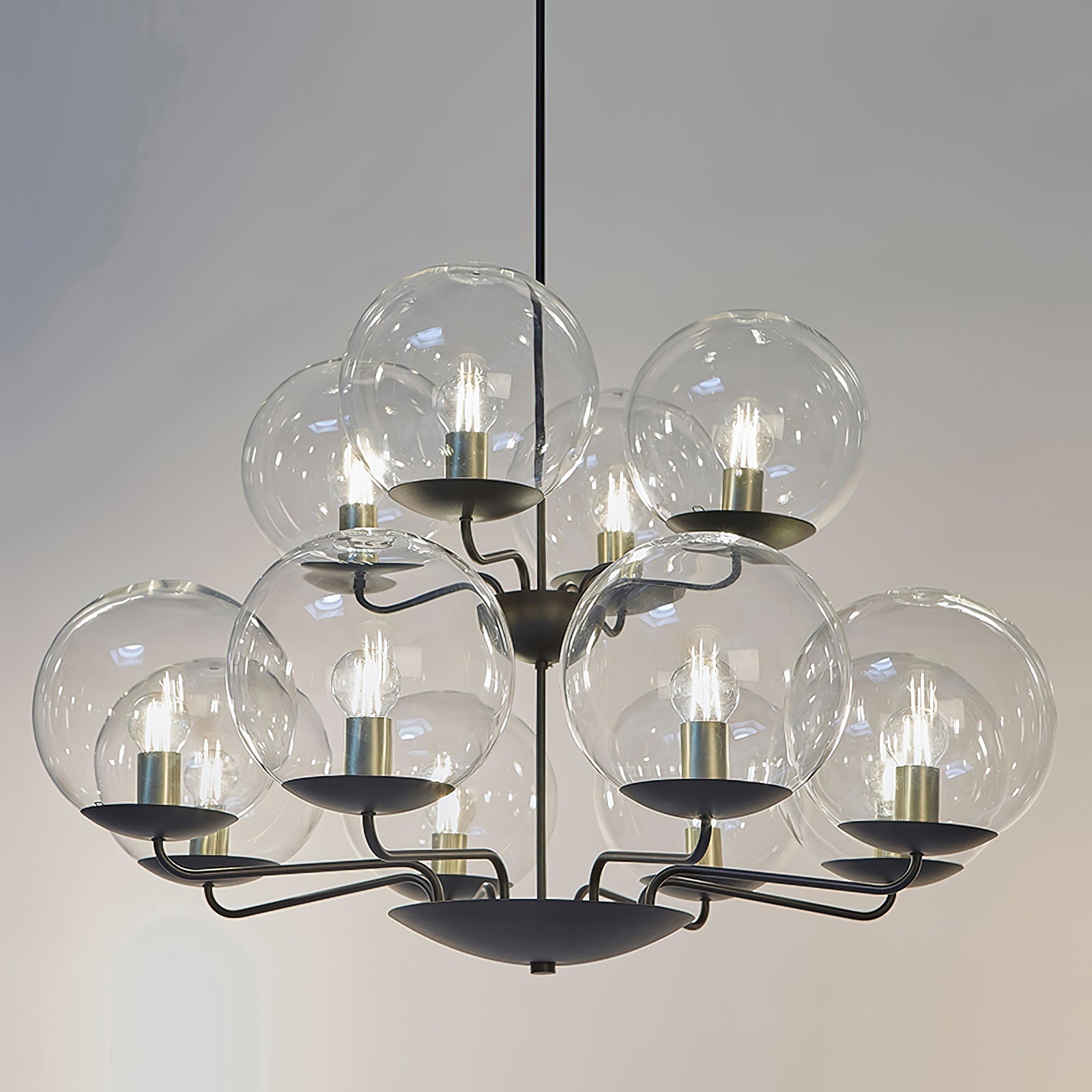 Calaeor Lustre Verre Métal Élégance Premium - Neutralighting