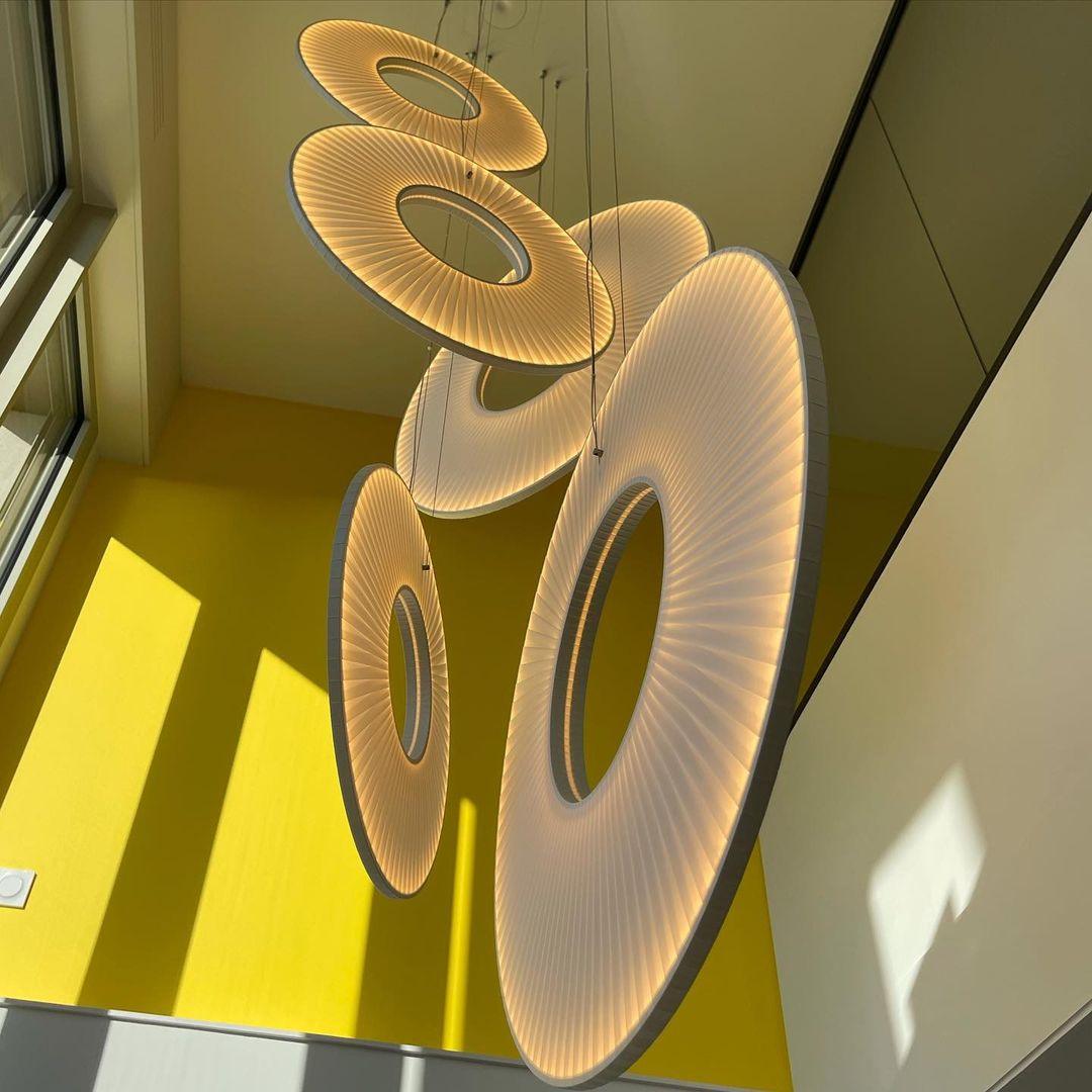 Virelithe Fabric Classic Pendant Lamp - Neutralighting