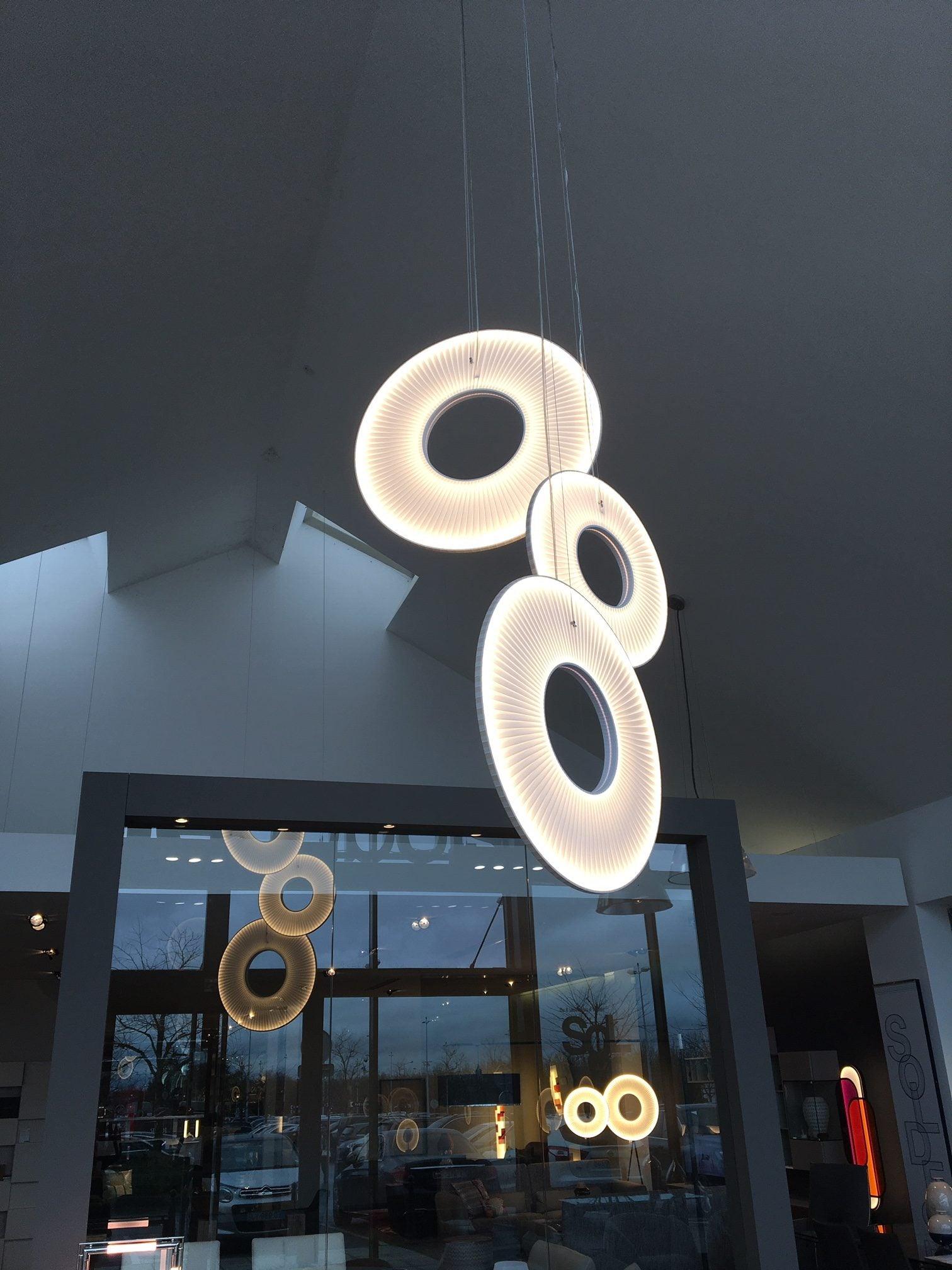 Virelithe Fabric Classic Pendant Lamp - Neutralighting