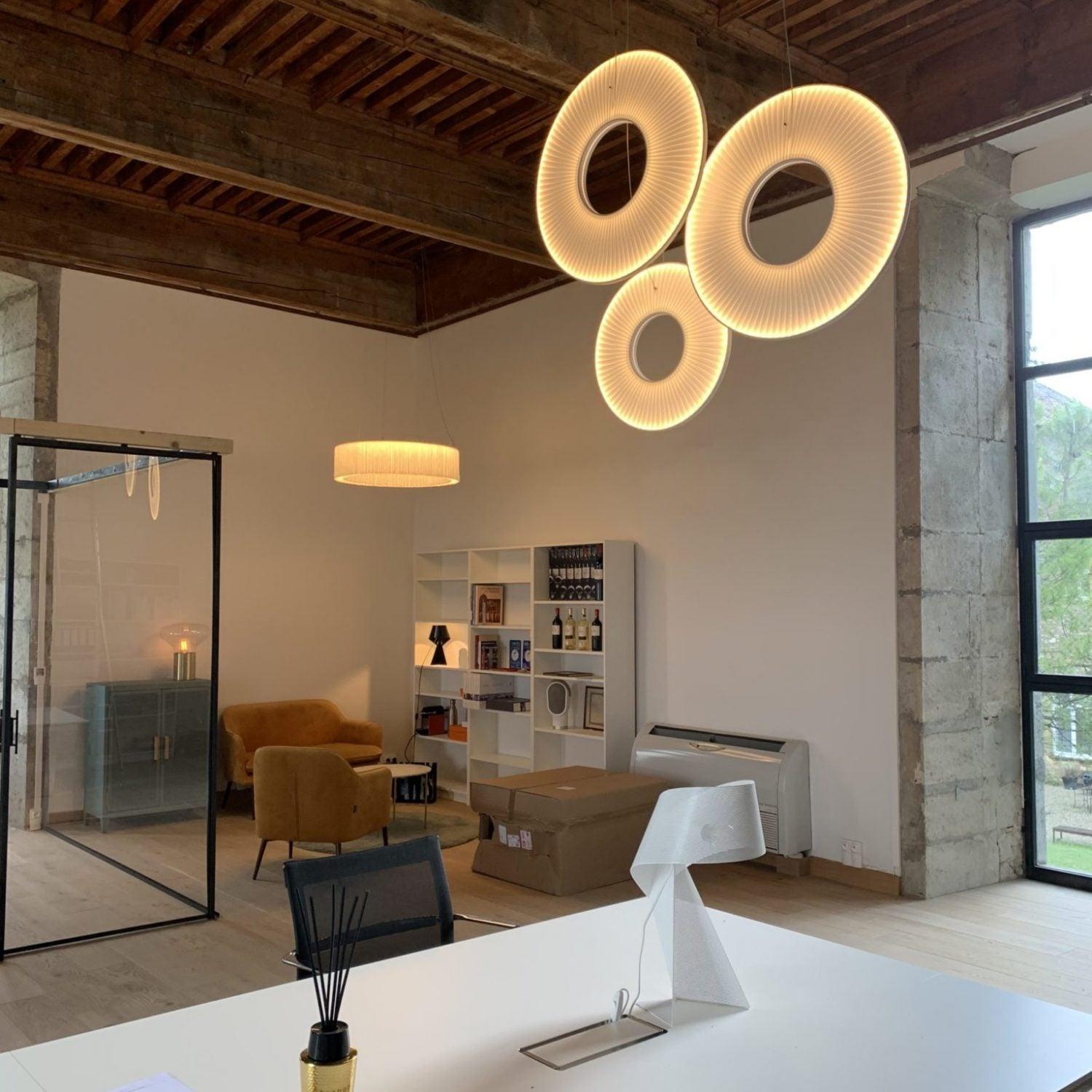 Virelithe Fabric Classic Pendant Lamp - Neutralighting