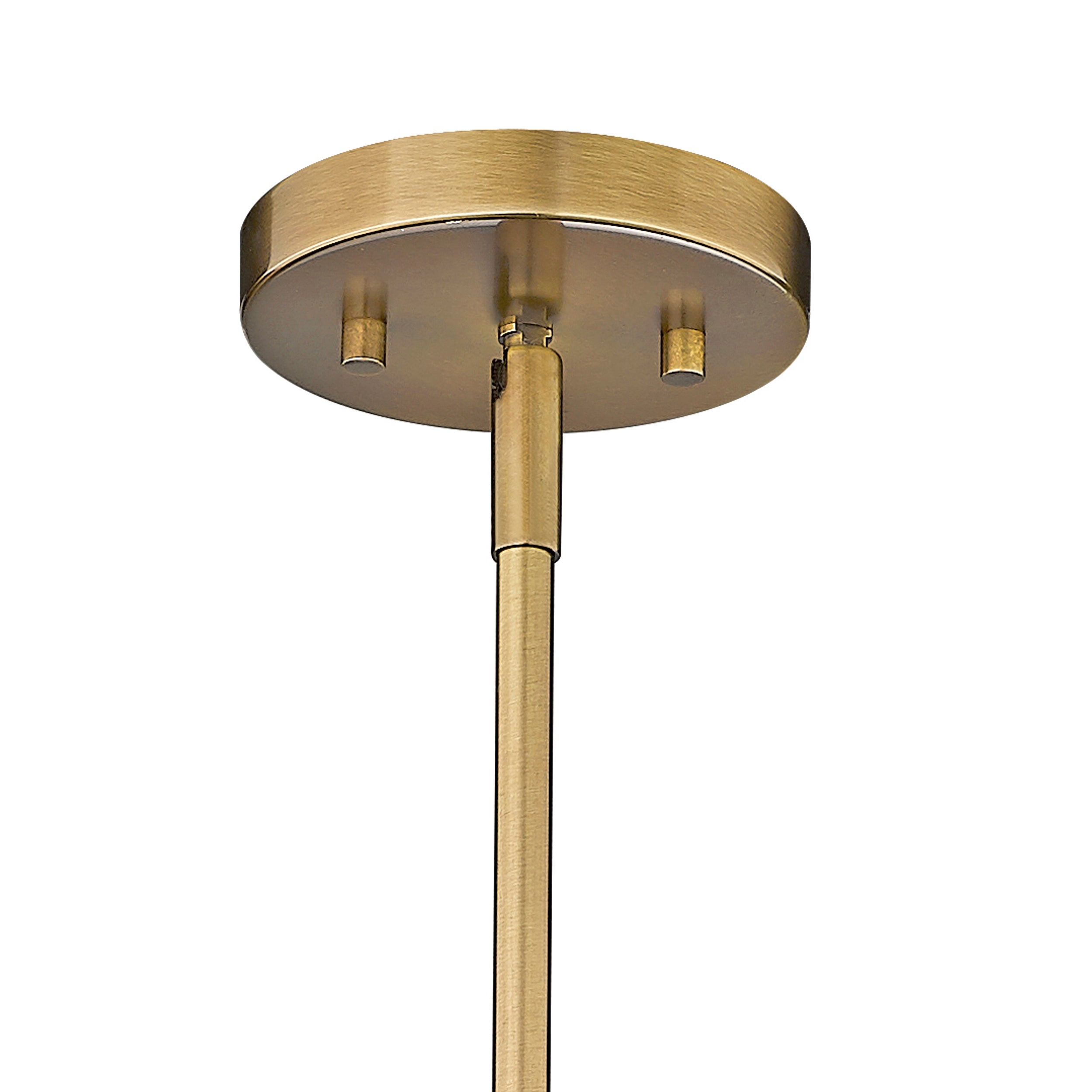 Ilaeiel Premium Elegance Metal Alabaster Chandelier - Lamp Copper
