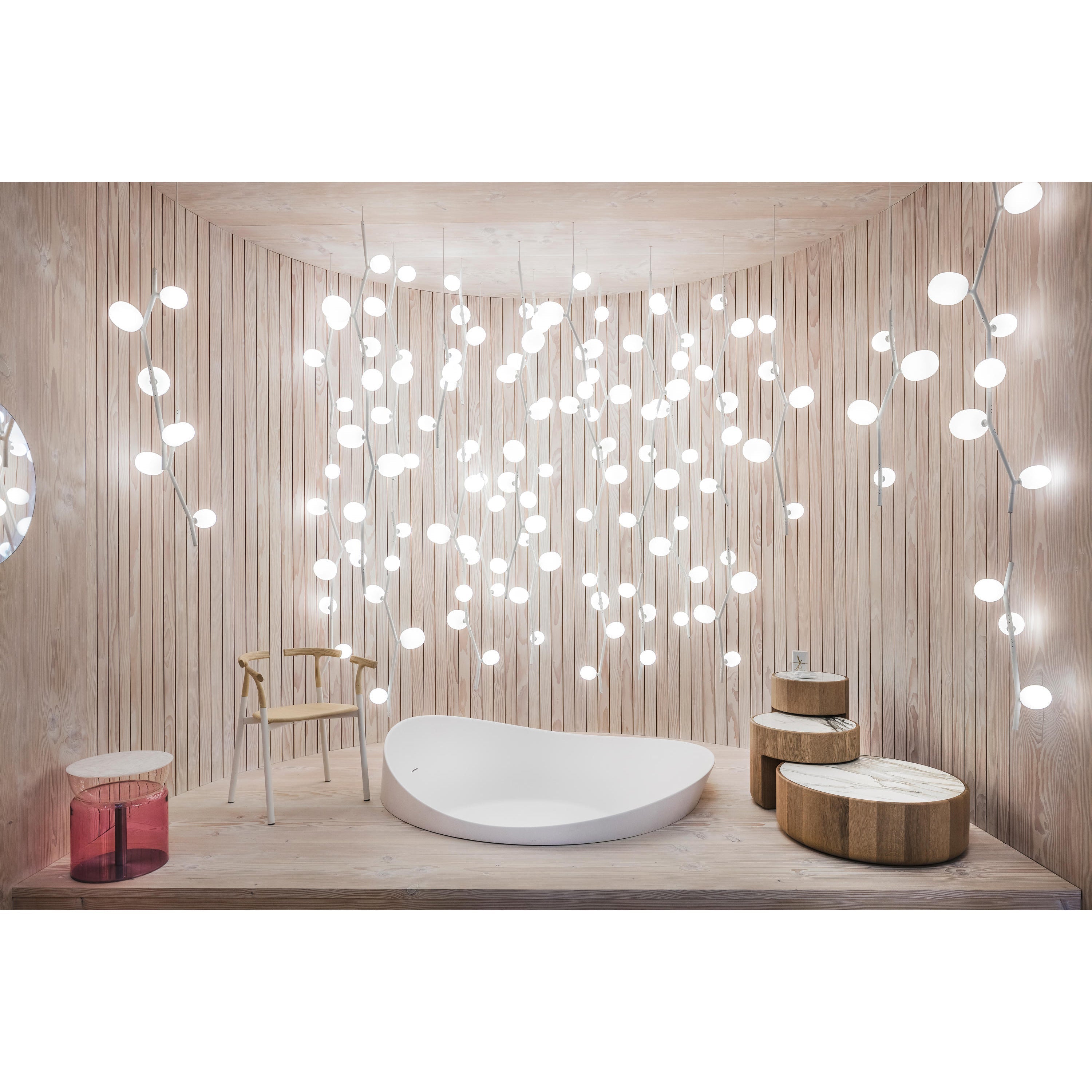 Isolora Suspension Verticale Verre Moderne - Neutralighting