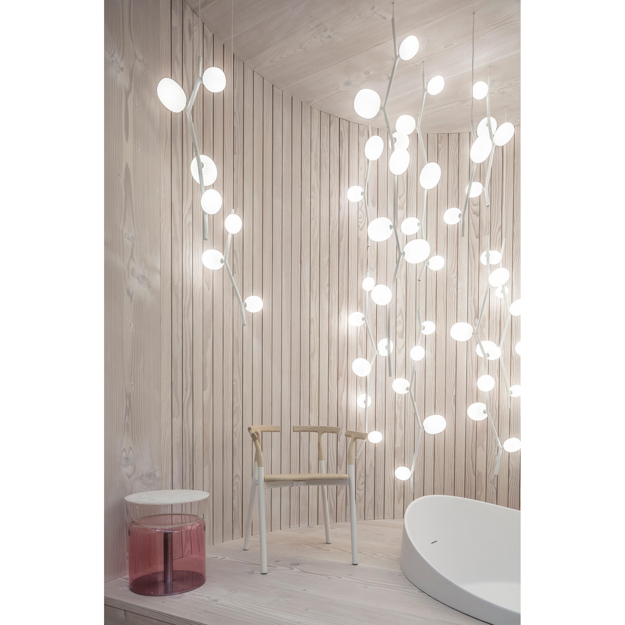 Isolora Suspension Verticale Verre Moderne - Neutralighting