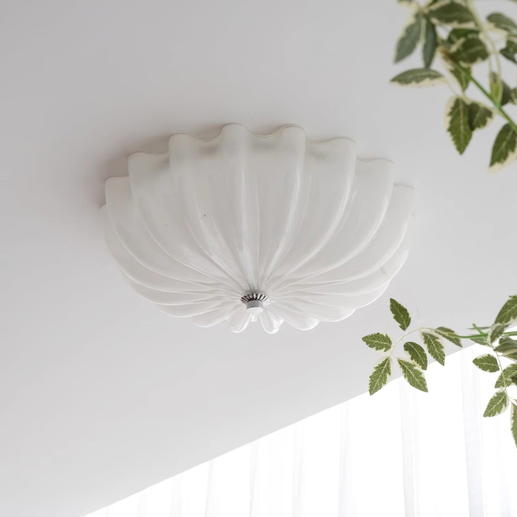 Jojo Plafonnier Élégant Verre Blanc - Neutralighting