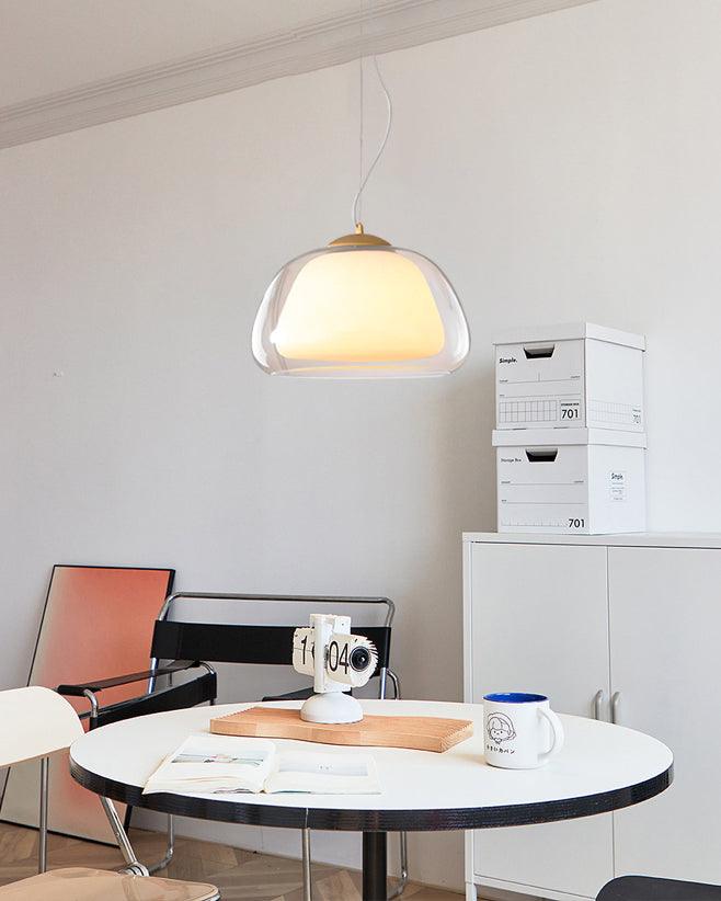 Elvo Lustra Lampe Suspendue Verre - Neutralighting