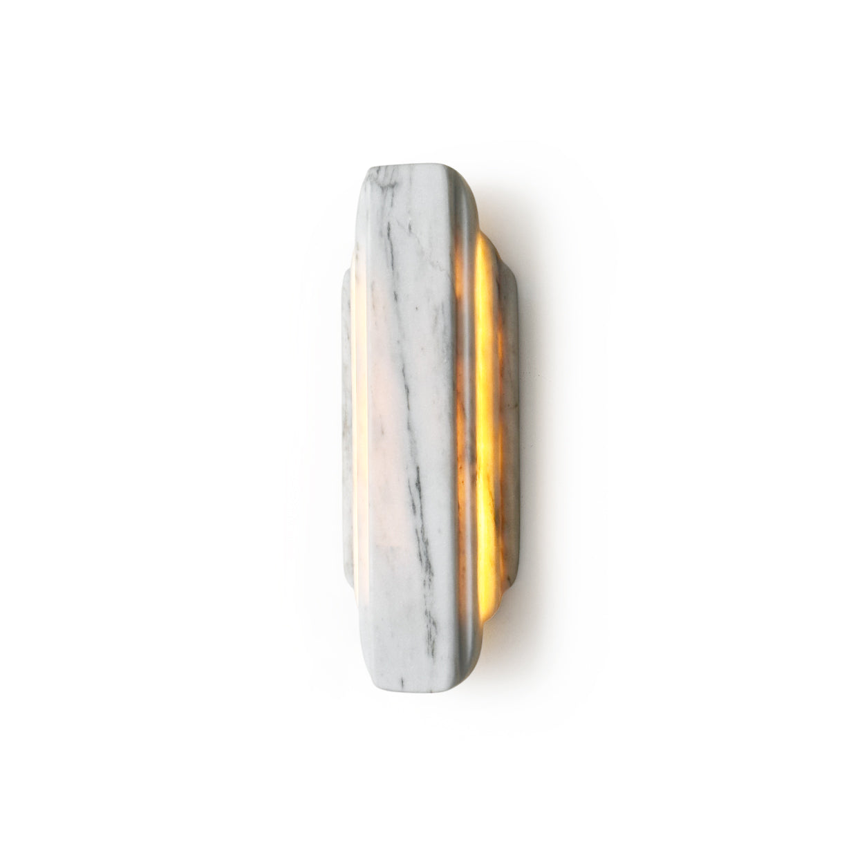 Eurcara Modern Minimalist Natural Marble Wall Lamp - Lamp Copper