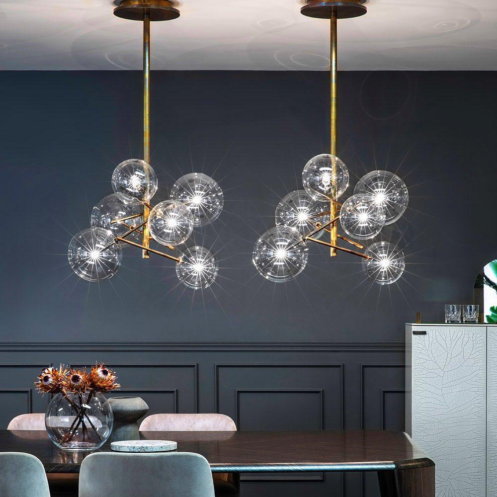 Lustra Chandelier LED Cristal Clair - Neutralighting