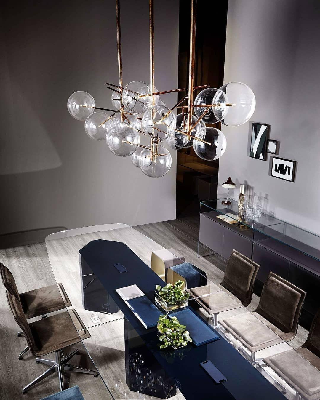 Lustra Chandelier LED Cristal Clair - Neutralighting