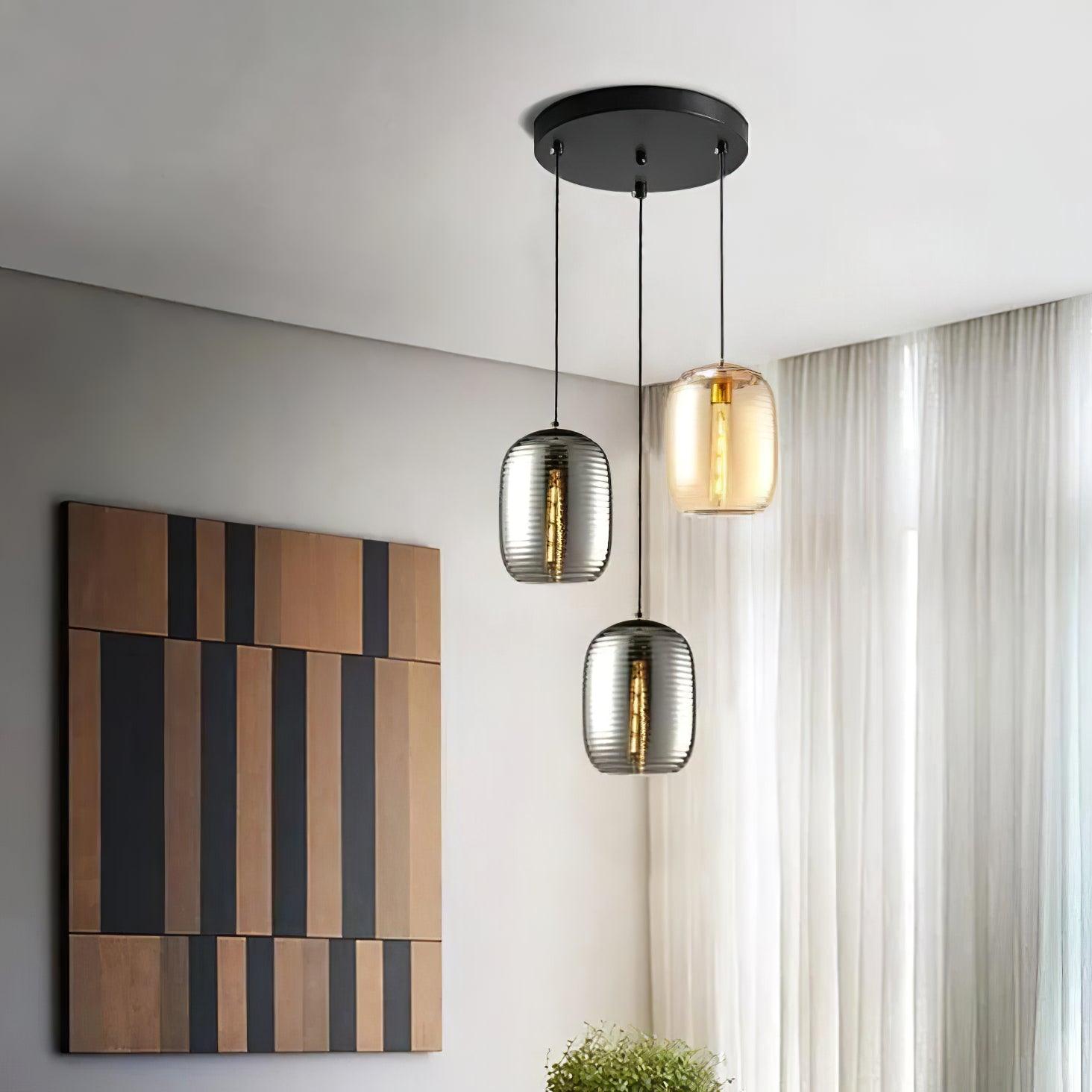 Zetheor Glass Pendant Light - Letslighting