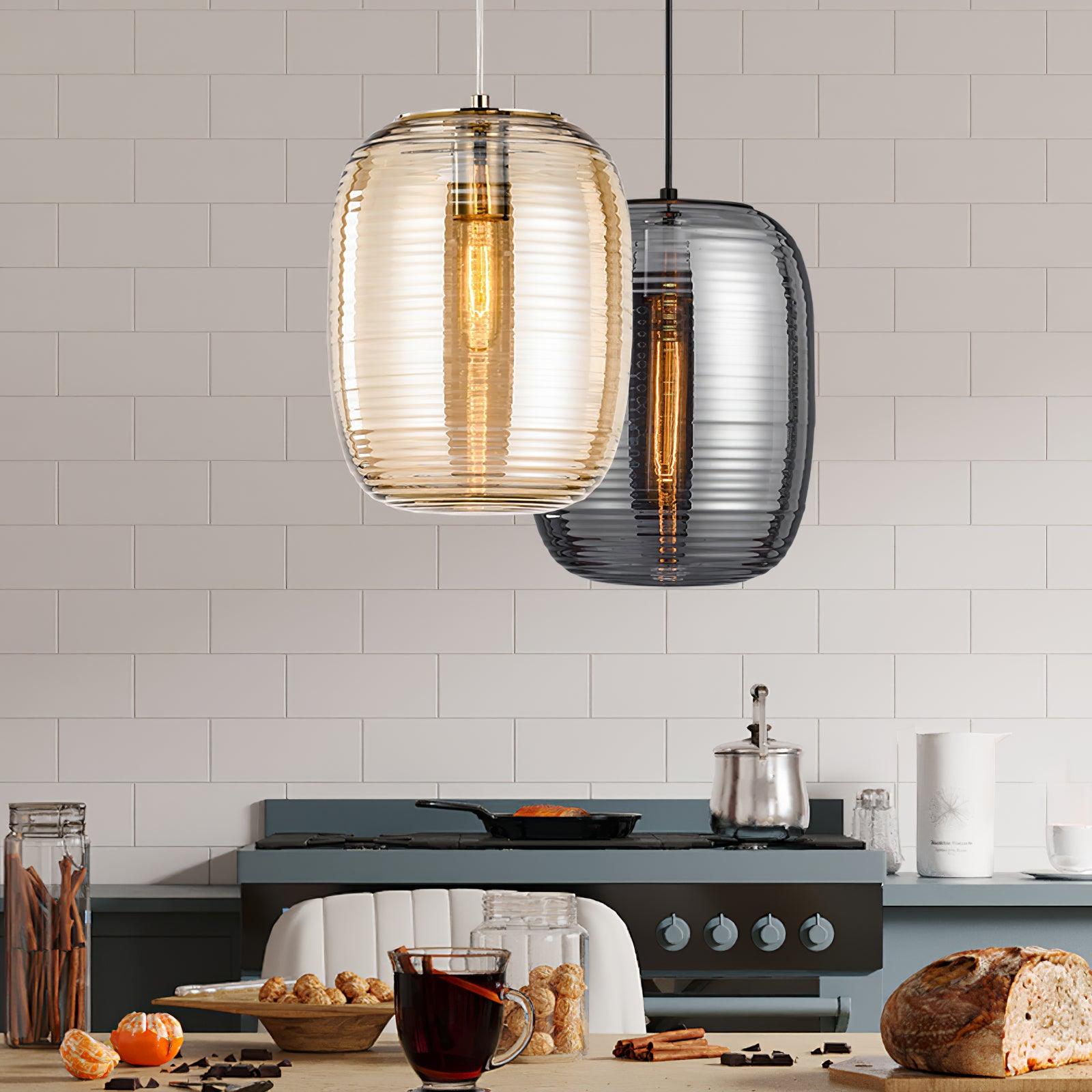 Zetheor Glass Pendant Light - Letslighting