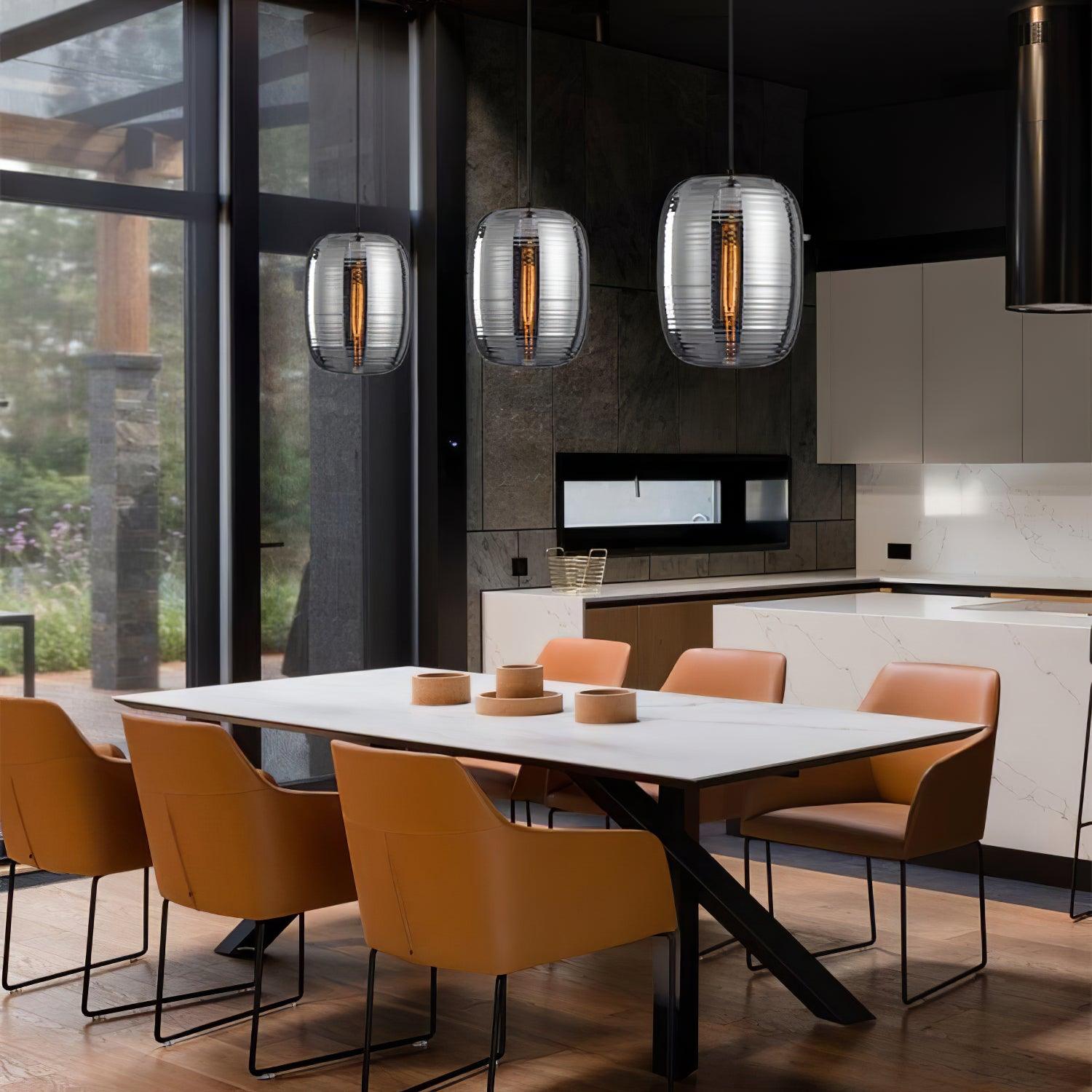 Zetheor Glass Pendant Light - Letslighting