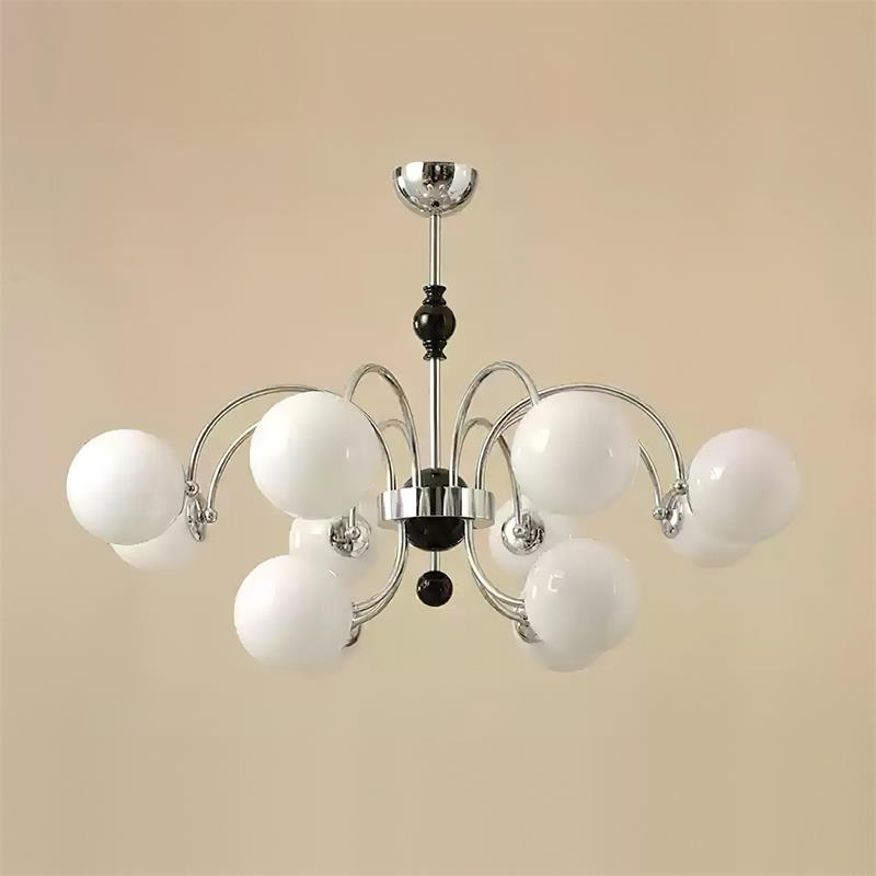 Kanth Chandelier Wood Arched - Letslighting