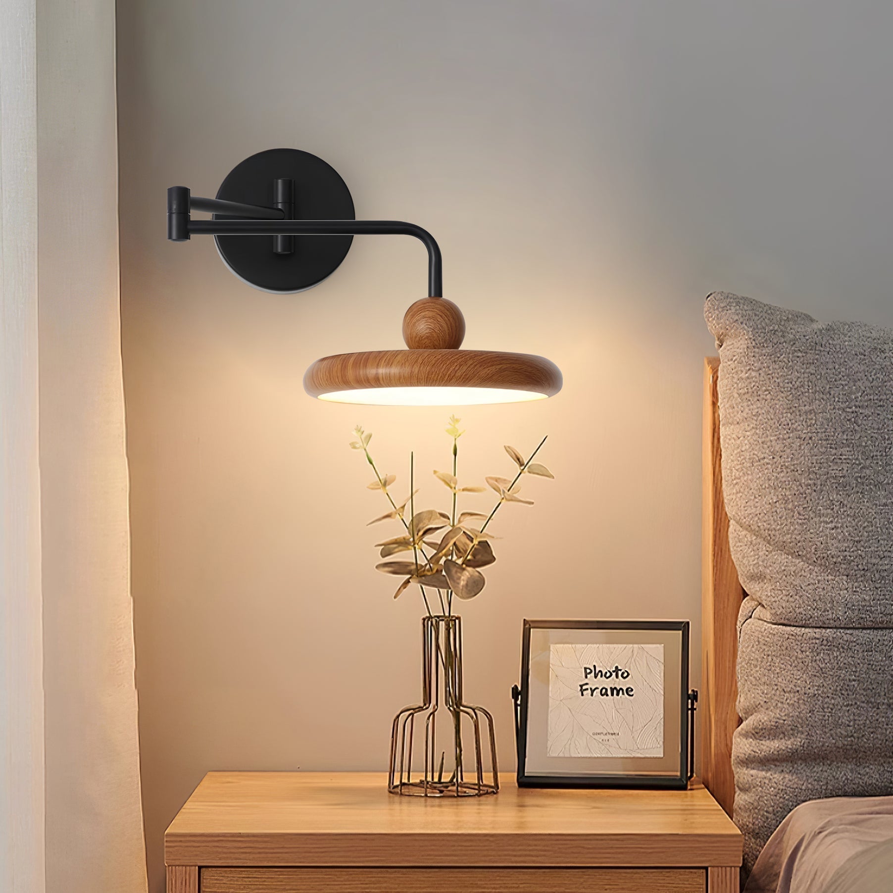 Arden Adjustable Plug-In /Hardwire Wall Lamp - Letslighting