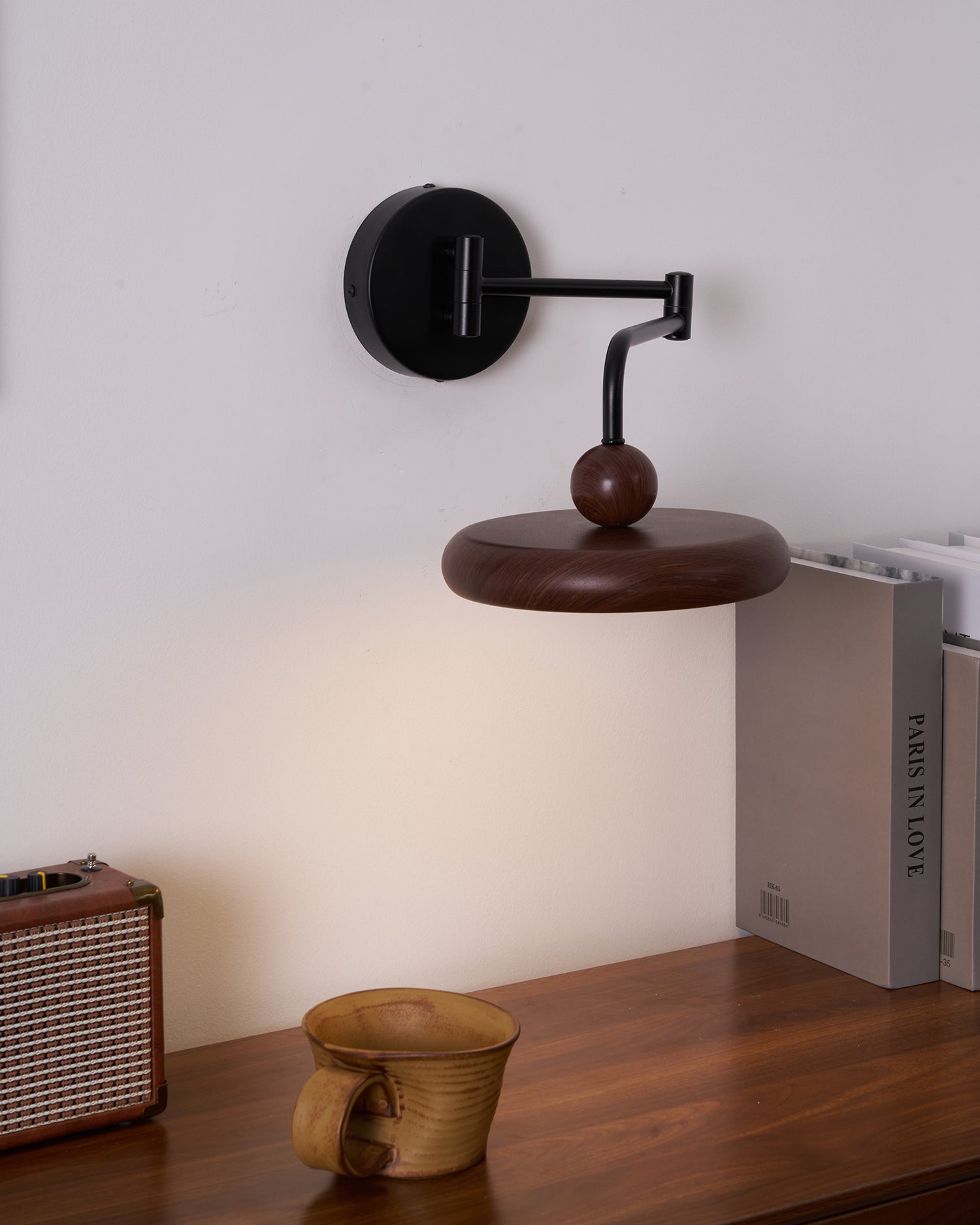 Nella Applique Murale Minimaliste en Bois - Neutralighting