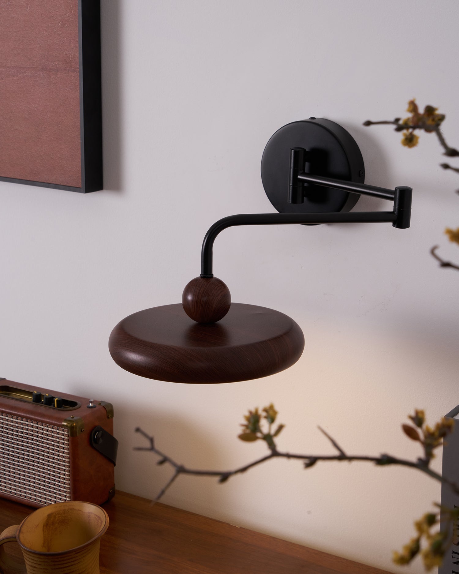 Nella Applique Murale Minimaliste en Bois - Neutralighting