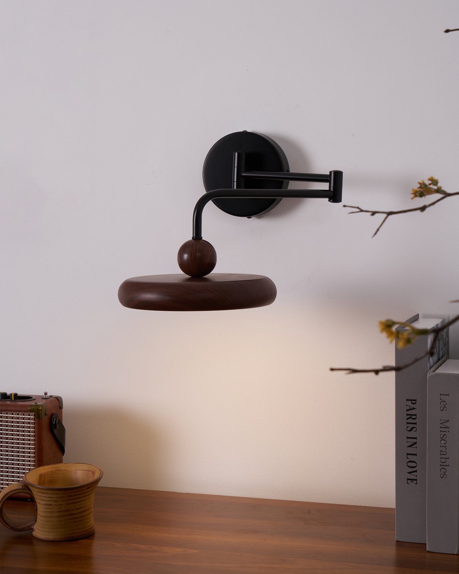 Nella Applique Murale Minimaliste en Bois - Neutralighting