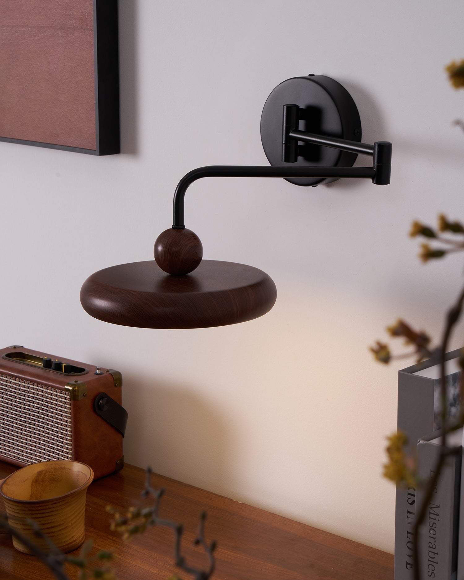 Nella Applique Murale Minimaliste en Bois - Neutralighting