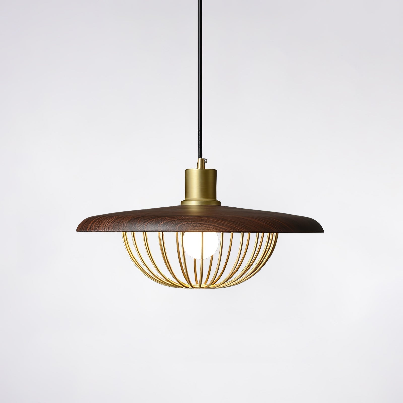Elanora Wood Retro Vintage Pendant Lamp - Neutralighting