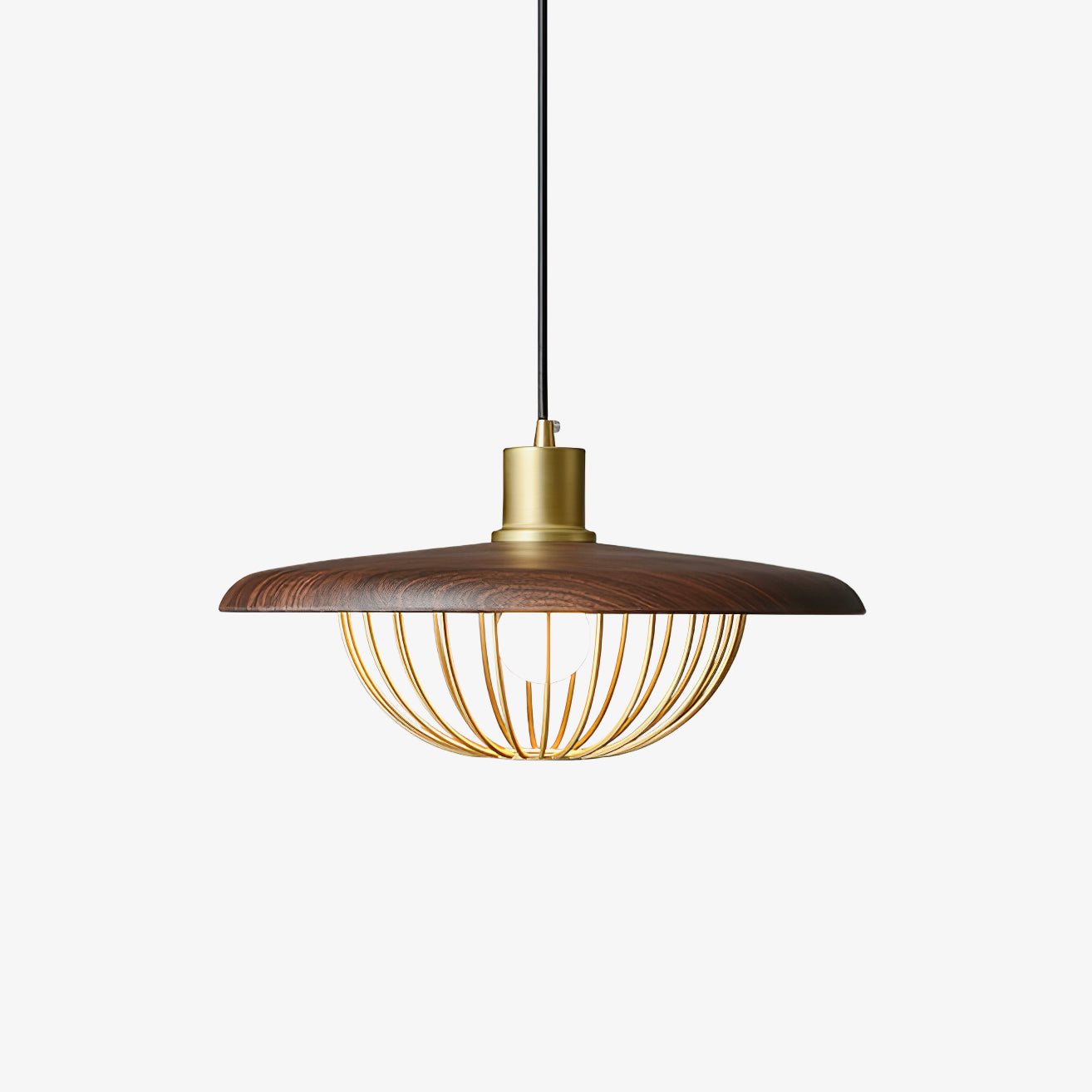 Elanora Wood Retro Vintage Pendant Lamp - Neutralighting