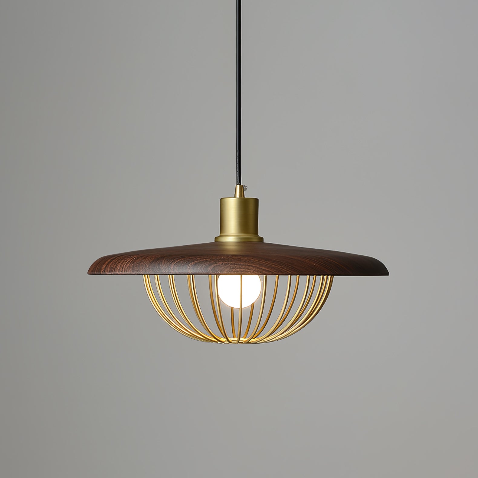 Elanora Wood Retro Vintage Pendant Lamp - Neutralighting