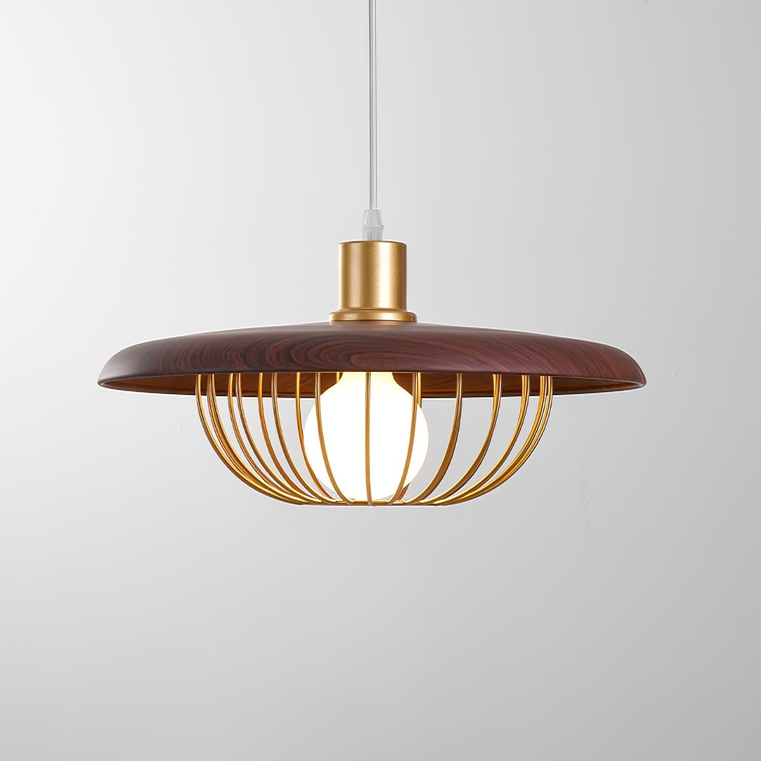 Elanora Wood Retro Vintage Pendant Lamp - Neutralighting