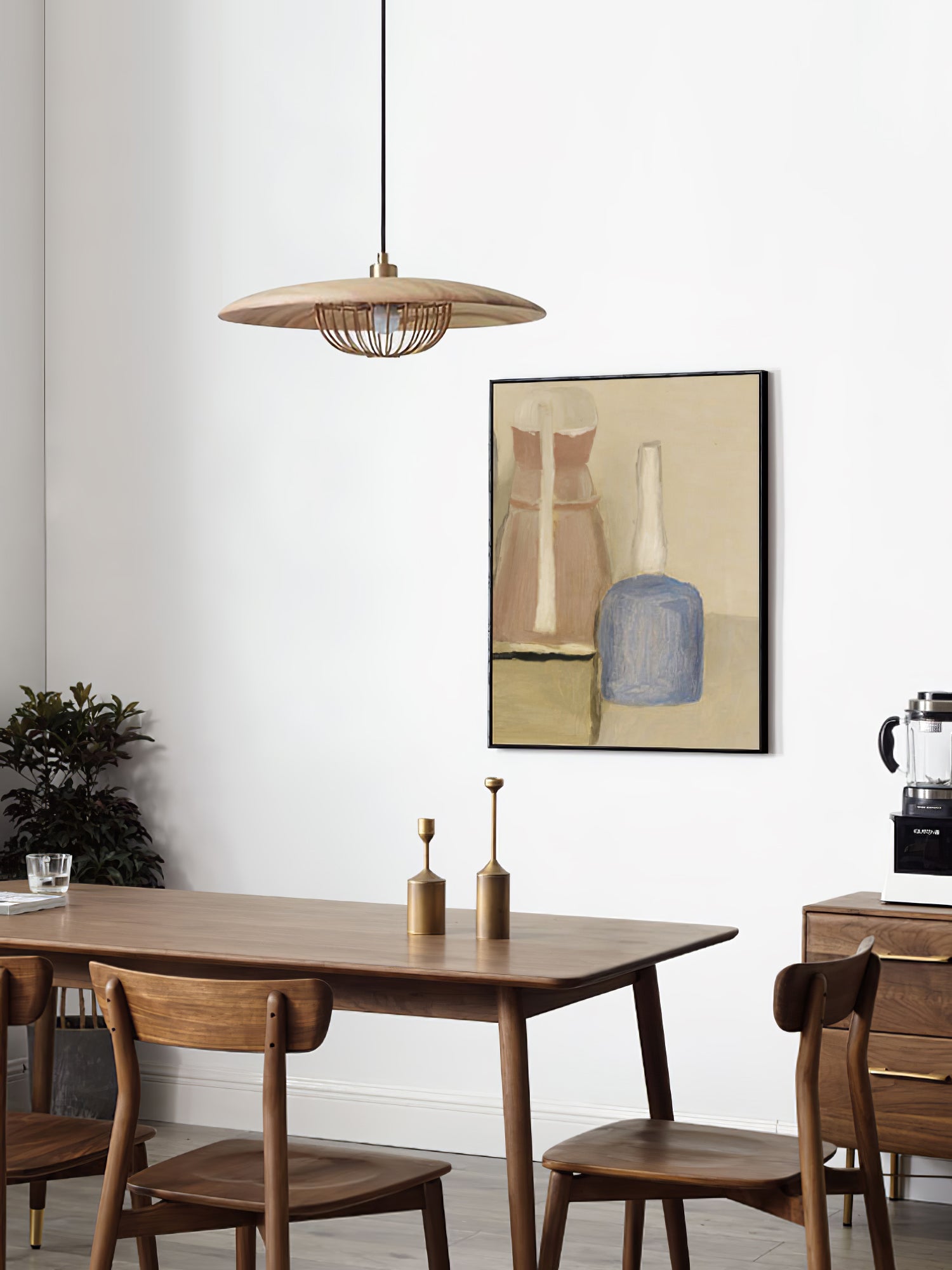 Elanora Wood Retro Vintage Pendant Lamp - Neutralighting