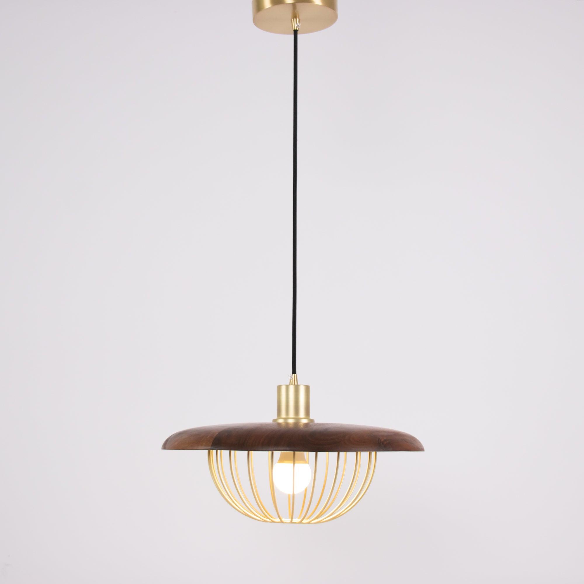 Elanora Wood Retro Vintage Pendant Lamp - Neutralighting