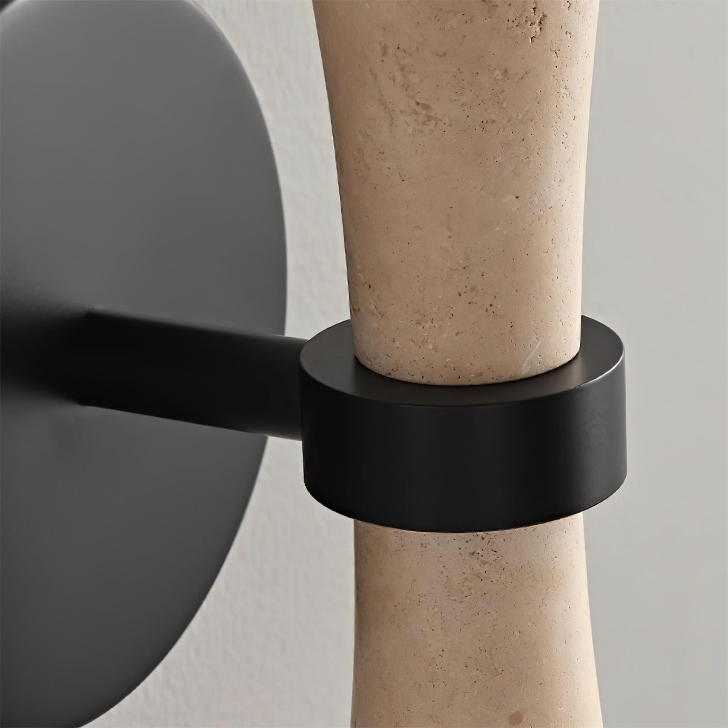 Katia Applique Murale Travertin Sablier - Neutralighting