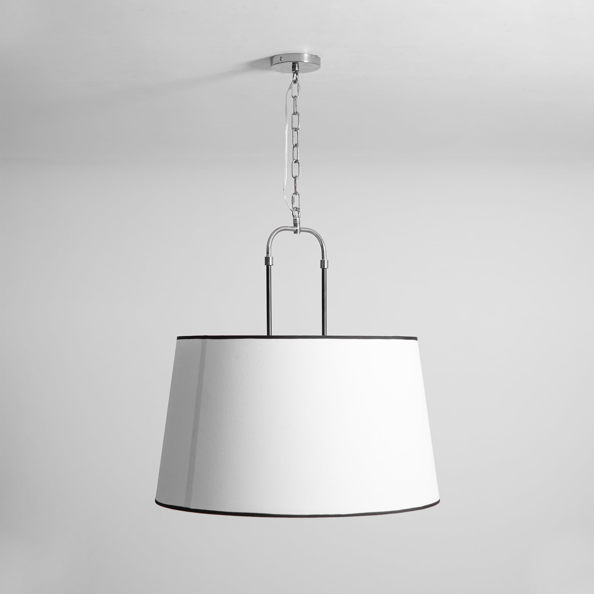 Aurzorora Vintage Industrial Brass Fabric Pendant Lamp - Neutralighting
