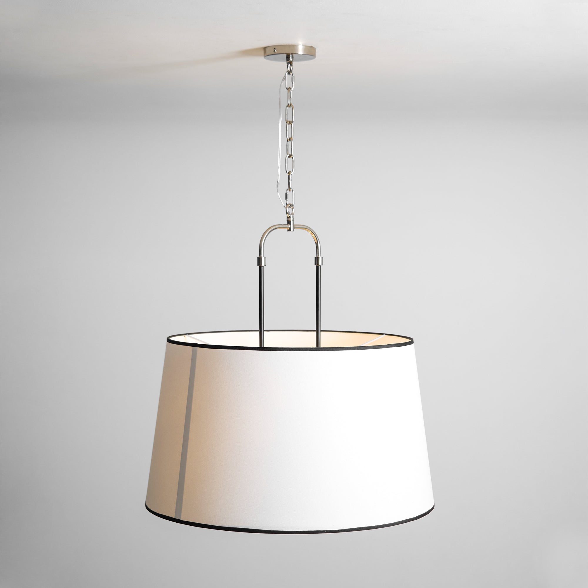 Aurzorora Vintage Industrial Brass Fabric Pendant Lamp - Neutralighting