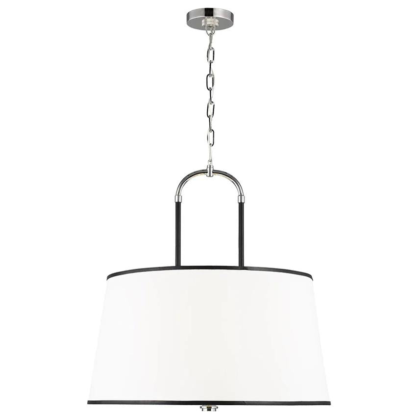 Aurzorora Vintage Industrial Brass Fabric Pendant Lamp - Neutralighting