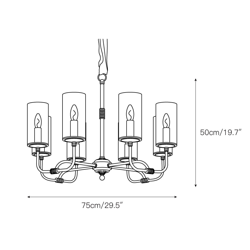 Araeos Lustre Cristal Laiton Luxe Postmoderne - Neutralighting