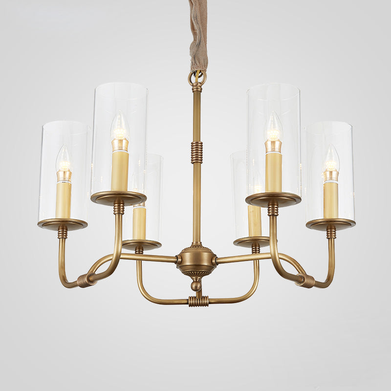 Araeos Lustre Cristal Laiton Luxe Postmoderne - Neutralighting