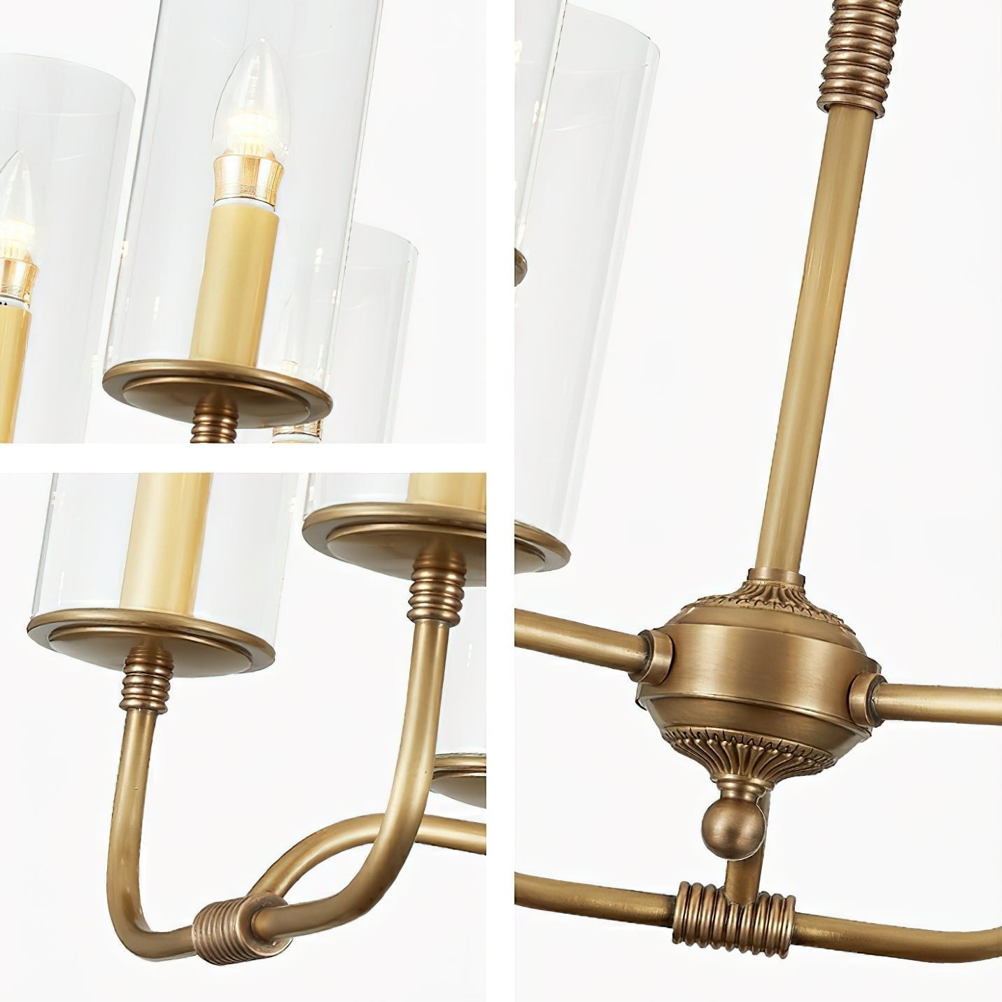 Araeos Lustre Cristal Laiton Luxe Postmoderne - Neutralighting