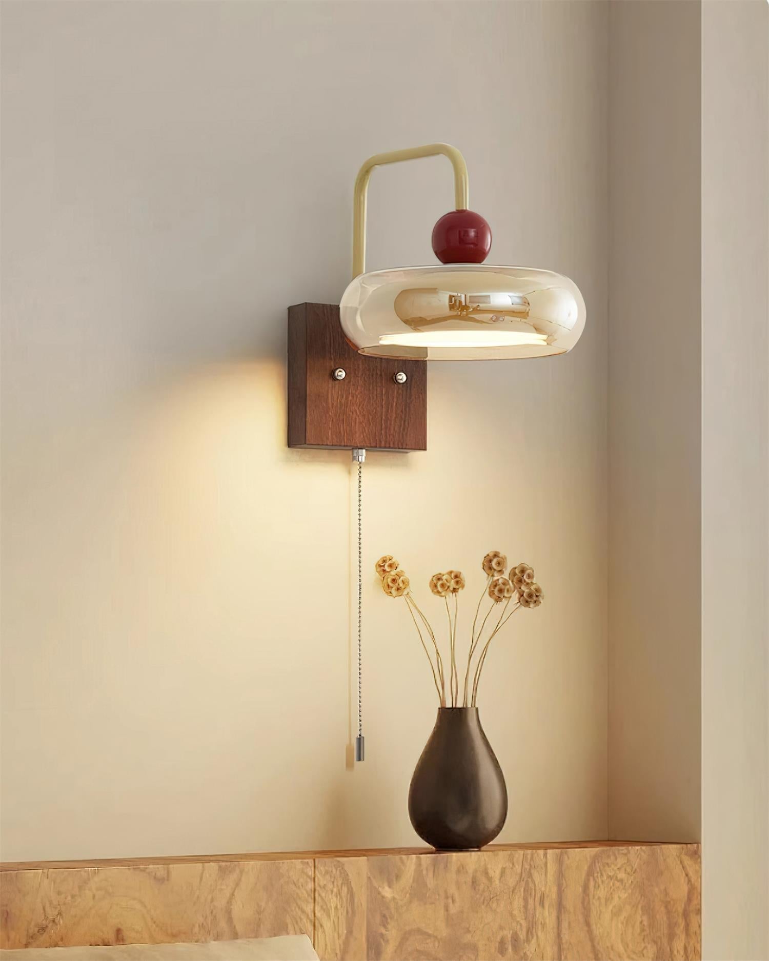 Eplio Applique Murale Rétro & Verre - Neutralighting