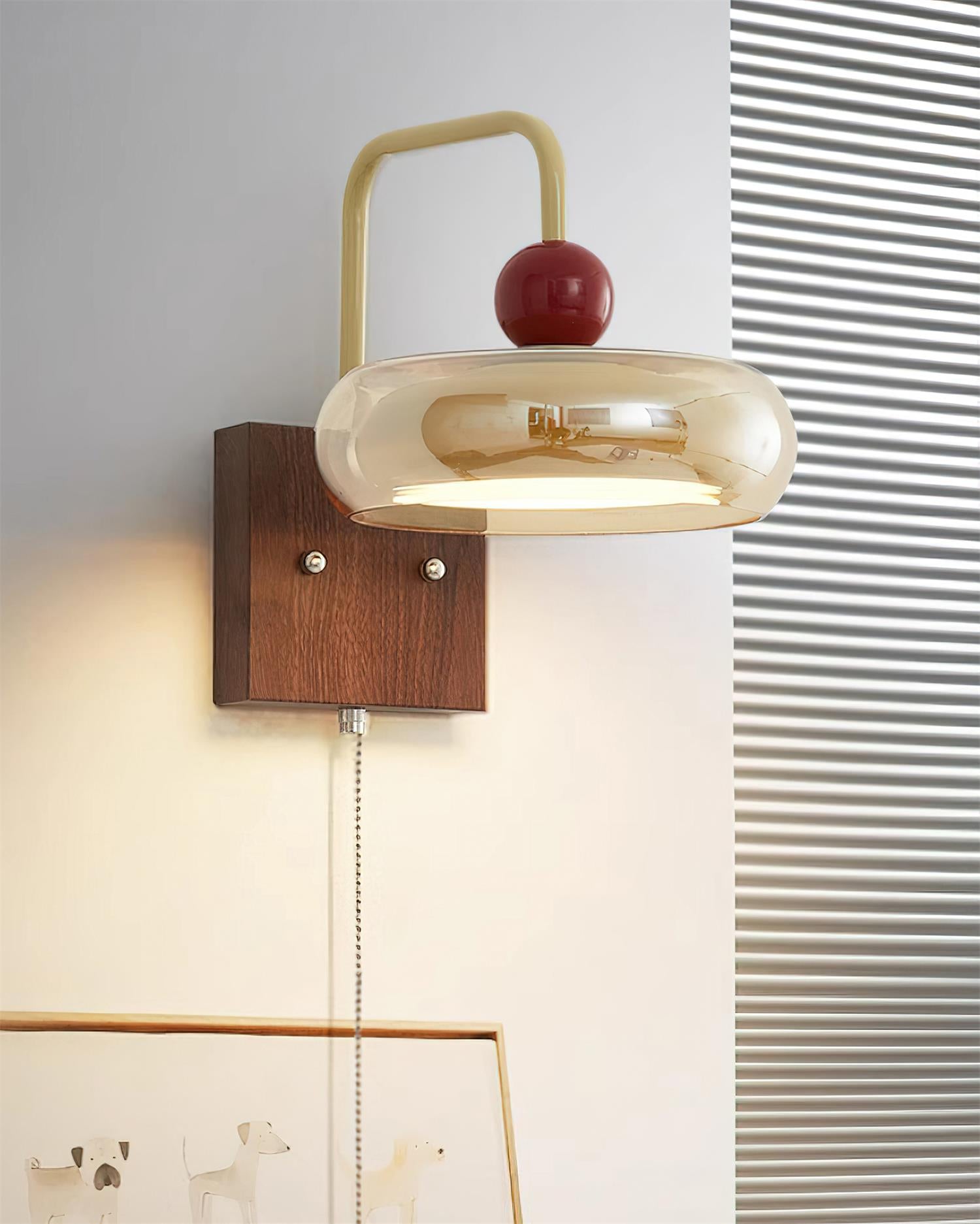 Eplio Applique Murale Rétro & Verre - Neutralighting