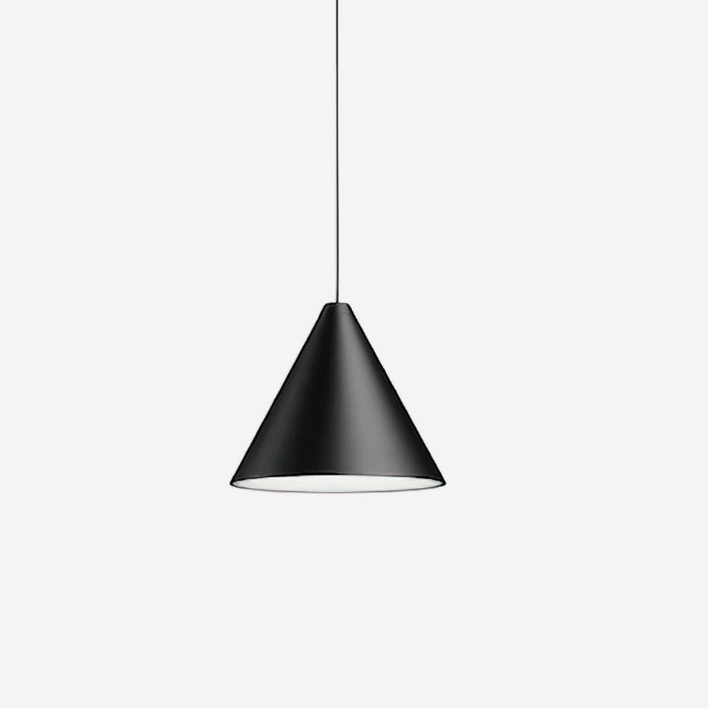 Cone Lampe Pendante Abat-jour Conique Noir pour Style Industriel Moderne - Neutralighting