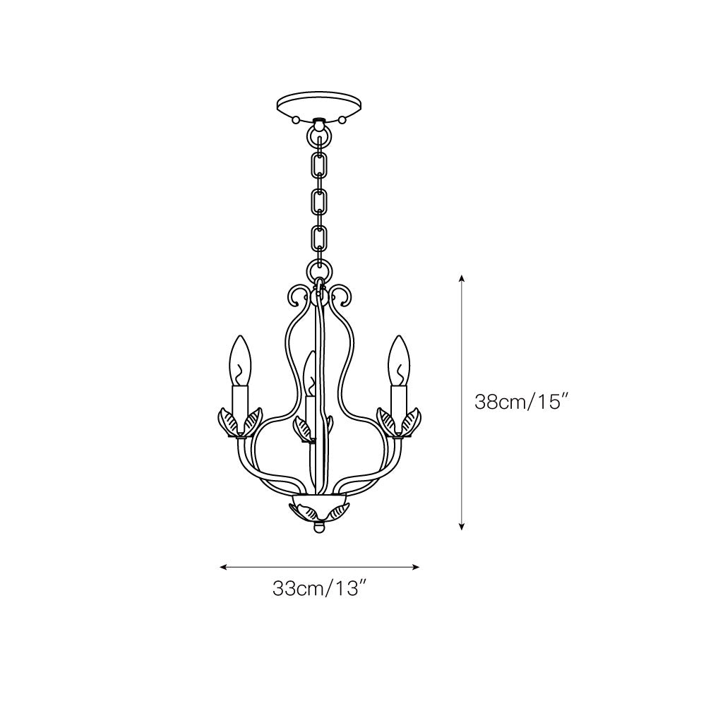 Avtalan Lustre Métal Industriel Vintage - Neutralighting