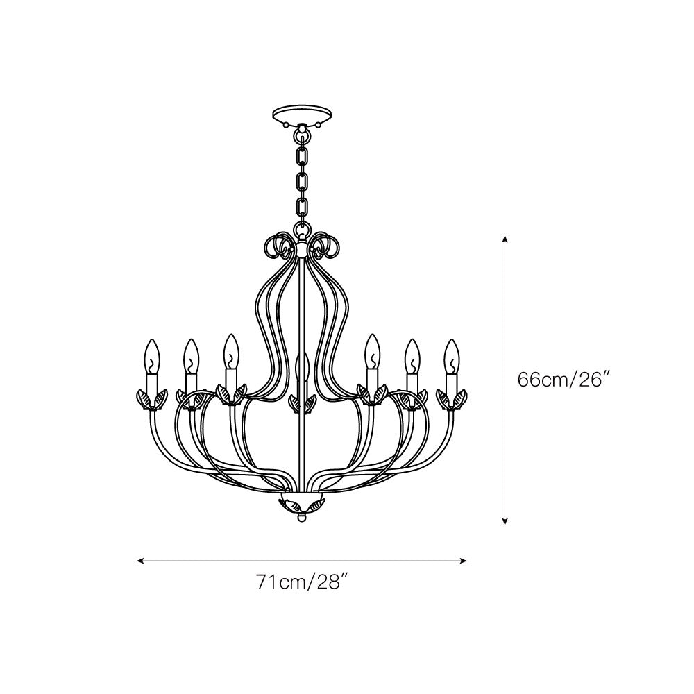 Avtalan Lustre Métal Industriel Vintage - Neutralighting