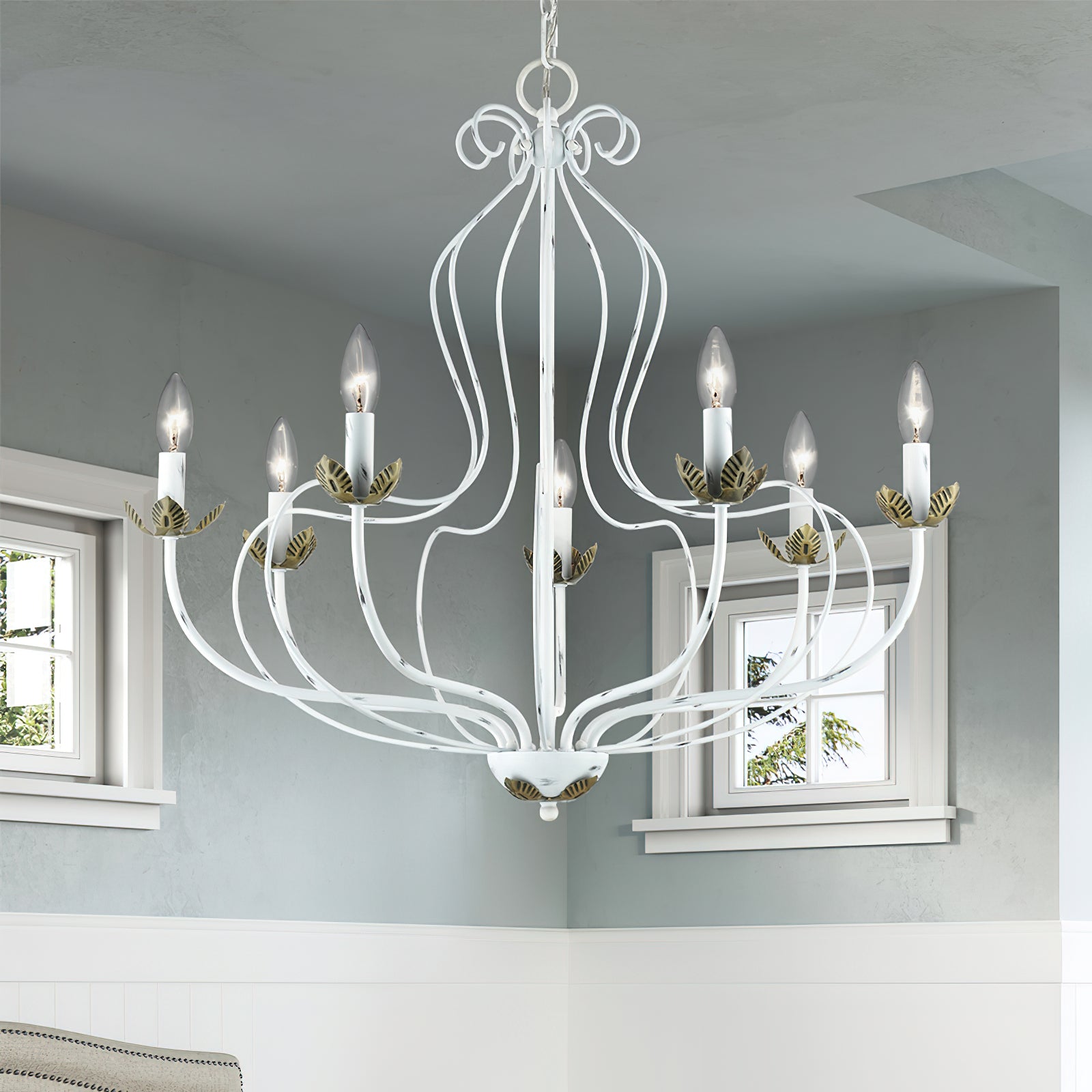 Avtalan Lustre Métal Industriel Vintage - Neutralighting